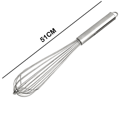 Beysa Paslanmaz Çelik Çırpma Teli Askılı, 51 Cm - Beysa