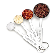 Beysa Paslanmaz Çelik Kaşık Ölçek, 4lü - Beysa