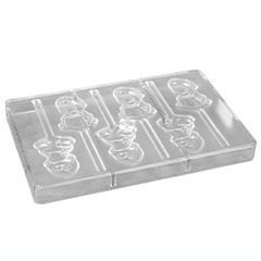 Beysa Polycarbonate Chocolate Mold, Gry, No 09 - Beysa