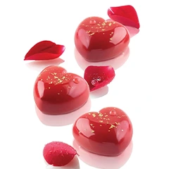 Silikomart Cupido 30 Silikon Kalıp, Kalp - 2