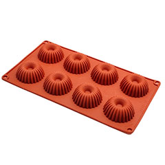 Beysa Silikon Dilimli Kek Kalıbı, 8li - Beysa