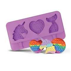 Beysa Silikon Dondurma Kalıbı, Pop İt Denizaltı Teması - Beysa