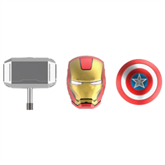 Beysa Silikon Iron Man Dondurma Kalıbı - 2