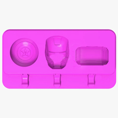 Beysa Silikon Iron Man Dondurma Kalıbı - Beysa