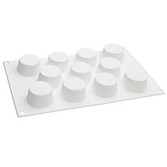 Beysa Silikon Mini Muffin Kek Kalıbı, 11li, 30x17,5 cm - Beysa