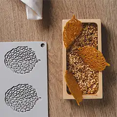 Beysa Silikon Yaprak Tuil Kalıbı - 2