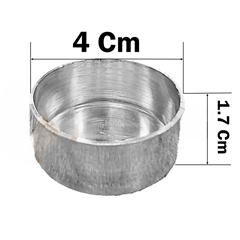 Beysa Silindir Tart Kalıbı, 4x1,7 CM, 40 Adet - Beysa