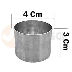 Beysa Silindir Tart Kalıbı, 4x3 cm, 20 Adet - Beysa