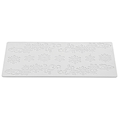 Beysa Snowflakes Silikon Mat, 40x20 cm - Beysa