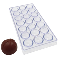 Beysa Spesiyal Çikolata Kalıbı, Yarım Küre, Dişli, No 54 - Beysa