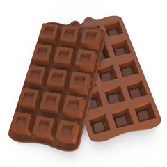 Beysa Surenapart Chs14 Silikon Çikolata Kalıbı, Kare - Beysa