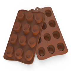 Beysa Surenapart Csh08 Silikon Çikolata Kalıbı, Oval - Beysa