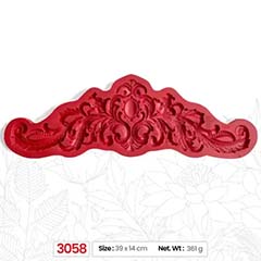 Beysa Surenapart M3058 Silikon Şeker Hamuru Kalıbı, 39x14 cm - Beysa