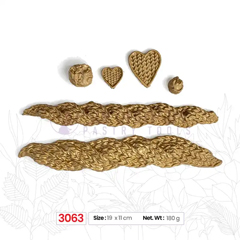 Beysa Surenapart M3063 Silikon Şeker Hamuru Kalıbı, 19x11 cm - Beysa