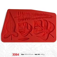 Beysa Surenapart M3084 Yaprak Şeker Hamuru Silikonu, 19,5x11,5 cm - 1