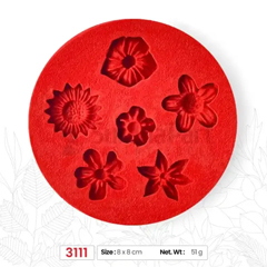 Beysa Surenapart M3111 Şeker Hamuru Silikonu, 8x8 cm - Beysa