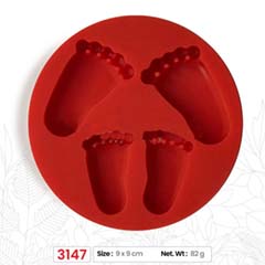 Beysa Surenapart M3147 Ayak Silikon Şeker Hamuru Kalıbı - Beysa