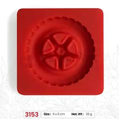 Beysa Surenapart M3153 Şeker Hamuru Silikonu, 6x6 cm - Beysa