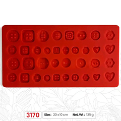 Beysa Surenapart M3170 Şeker Hamuru Silikonu, Düğme - Beysa