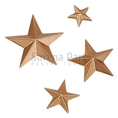 Beysa Surenapart M528 4lü Yıldız Silikon Şeker Hamuru Kalıbı, 8x8 cm - 2