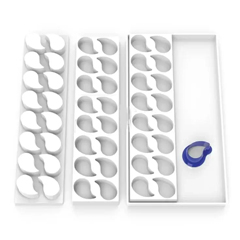 Beysa Surenapart Mgn03 Plastik Petifür Kalıbı, 40x21 cm - Beysa