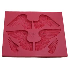 Beysa Surenapart Ml238 Kanat Silikon Şeker Hamuru Kalıbı, 17,5x14,5 cm - Beysa