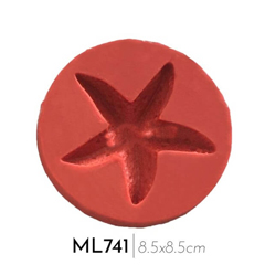 Beysa Surenapart ML741 Yıldız Silikon Şeker Hamuru Kalıbı, 8,5x8,5 cm - Beysa