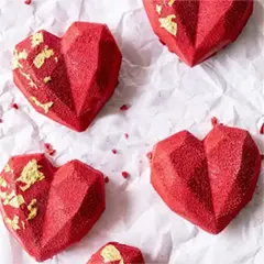 Beysa Surenapart MSM12 Kalp Silikon Kalıp, 8li - Beysa (1)