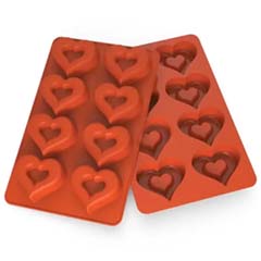 Beysa Surenapart Sav22 Kalp Silikon Kalıp, 30x20 cm - Beysa