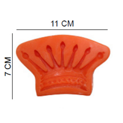 Beysa Taç Silikon Şeker Hamuru Kalıbı, 11x7 cm - Beysa