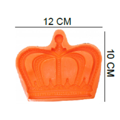 Beysa Taç Silikon Şeker Hamuru Kalıbı, 12x10 cm - Beysa