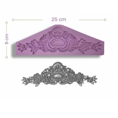 Beysa Taç Silikon Şeker Hamuru Kalıbı, 9x25 cm - Beysa