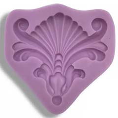 Beysa Tekli Elegant Silikon Şeker Hamuru Kalıbı,8,5x8,5 cm - 1