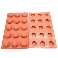 Beysa Twister Silikon Kek Kalıbı, 15li - Beysa