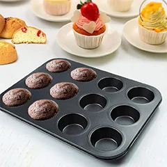 Beysa Yapışmaz Muffin Kek Kalıbı Tepsisi, 12li - 2