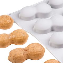 Beysa Yer Fıstığı Silikon Kalıp, 8li - Beysa