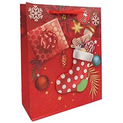 Beysa Yılbaşı Hediyelik Çanta, 3D Çorap, 12li - Beysa