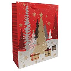 Beysa Yılbaşı Hediyelik Çanta, Çamağacı Baskılı, 12li - Beysa