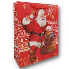 Beysa Yılbaşı Hediyelik Çanta, Çuvallı Noel Baba, 12li - Beysa