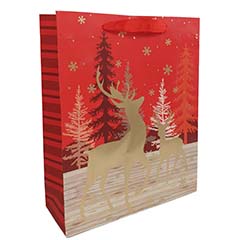 Beysa Yılbaşı Hediyelik Çanta, Geyik Baskılı, 12li - Beysa