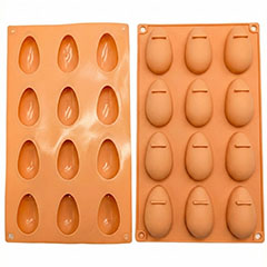 Beysa Yumurta Silikon Kek Kalıbı, 12li - Beysa