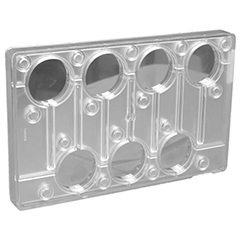 Beysa Yuvarlak Çikolata Kalıbı, Çubuklu, Pdr8005 - Beysa