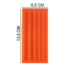 Beysa Zincir Silikon Şeker Hamuru Kalıbı, 13,5x6,5 cm - Beysa