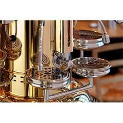Bezzera Eagle Dome Vertical Gold Otomatik Espresso Kahve Makinesi, 2 Gruplu - 3