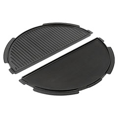 Big Green Egg Döküm Demir Yarım Plancha, Large - Big Green Egg