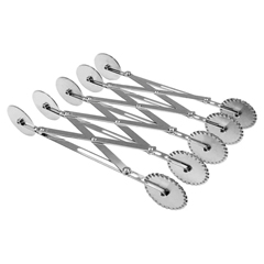 Biradl Double Sided Dough Cutter, Set of 5 - Biradlı