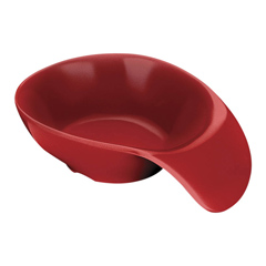 Biradlı Açık Büfe Minimalist, Sosluk, Çerezlik, 13x9x3,5 cm, Kırmızı - 1