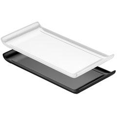 Biradlı Açık Büfe Pastahane Sunum Tepsisi, 30x15x3 cm - Biradlı