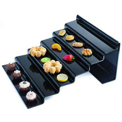 Biradlı Açık Büfe Pleksi Teşhir Standı, 40x49x24 cm - Biradlı