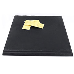 Biradlı Açık Büfe Tarako Sunum, Kare, 41,5x41,5x3 cm - Biradlı